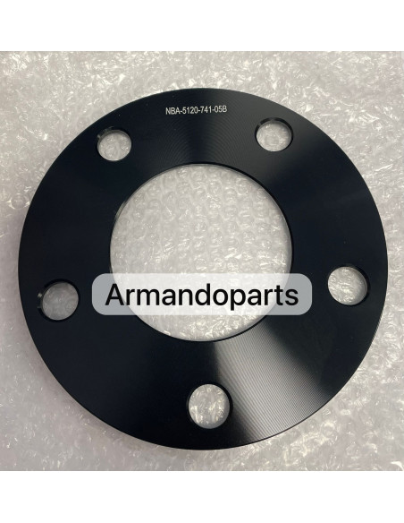 Disku starplika 5mm 2gab. 5x120 74.1mm Black